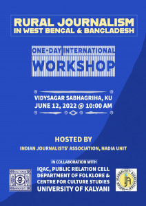 International workshop on rural journalism at Kalyani University
